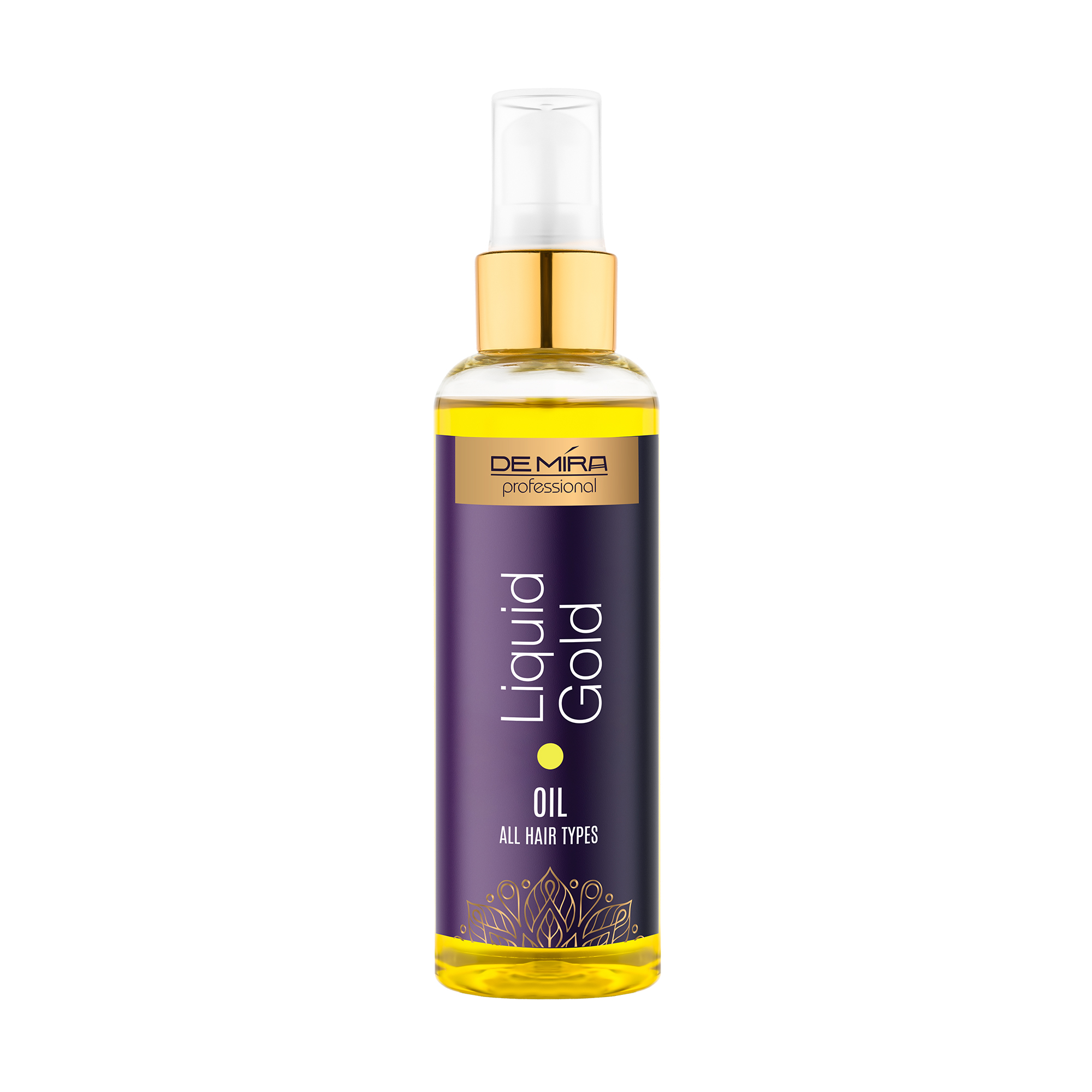 Інтенсивна живильна олія для волосся DeMira Professional Liquid Gold Hair Oil, 100 мл